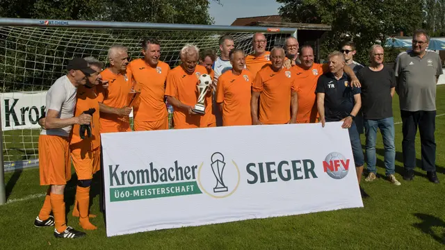 Das Ü60-Siegerteam vom SP Hannover 23 | Foto: NFV