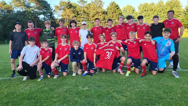 Die U15-Mannschaft der JSG Rosengarten-Fleestedt siegte im Pokalfinale gegen den SV Wistedt mit 3:0 | Foto: sh