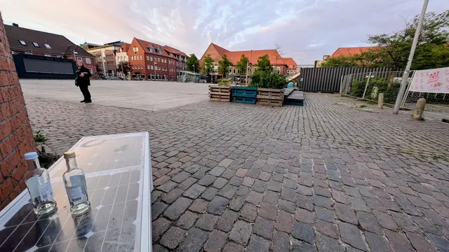 So wie hier im Mai sieht es üblicherweise an einem Werktag auf dem Stader Ankerplatz aus | Foto: jd