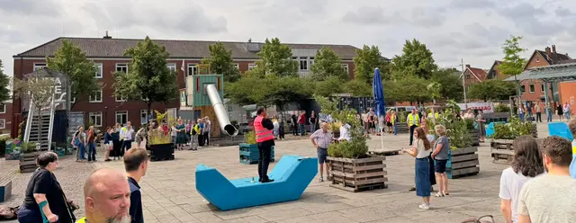 So voll war der Ankerplatz an einem Arbeitstag in der Woche wohl noch nie | Foto: Daniel Beneke/Landkreis Stade