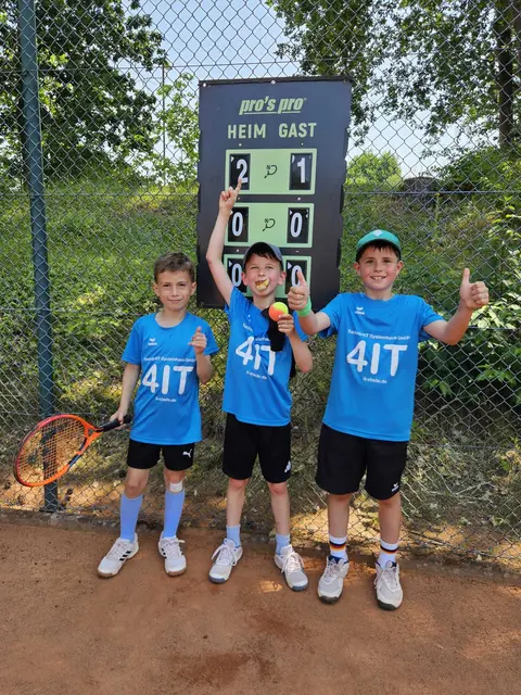 U10 II holt sich mit einem denkbar knappen 2:1 im Direktduell den 2ten Platz | Foto: TC Dollern von 1982 e.V.