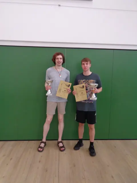 Die beiden Sieger Jay Kneip und Lasse Schodra
 | Foto: Verein