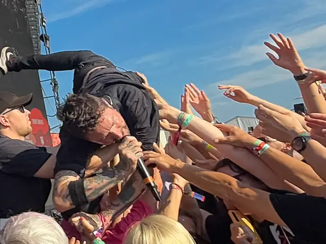 Crowd Surfen bei Frank Turner | Foto: WOCHENBLATT/Matthias Olberding