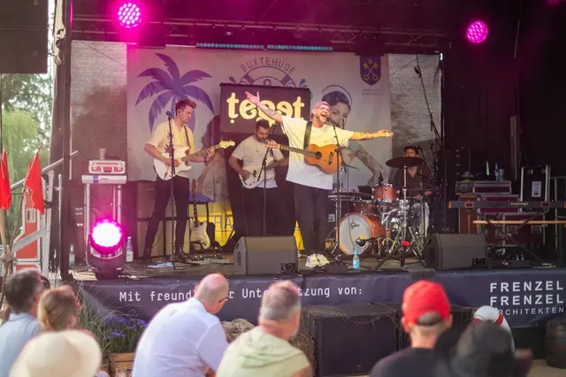 Die Band "teget" spielte am Samstagabend auf dem Hanse Ahoi | Foto: Alena Zielinski