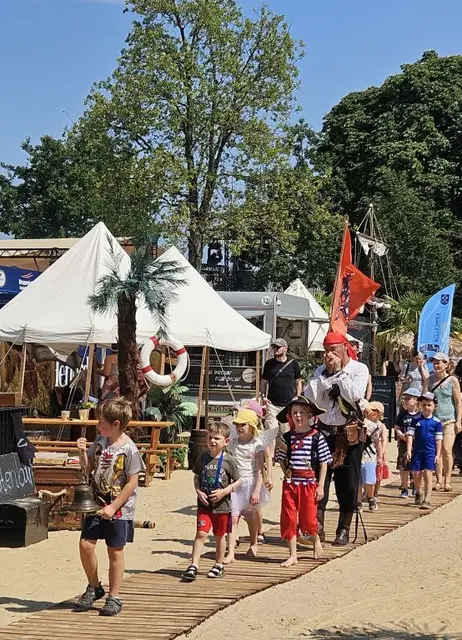 Kleine Piraten auf dem Hansefest "Hanse Ahoi" | Foto: Hansestadt Buxtehude