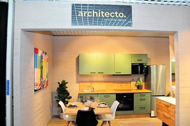 Alles dem Team von Küchen Aktuell überlassen: Objekteinrichter erhalten zum Festpreis ein ­vollständig eingerichtetes Appartement – von architecto by Küchen Aktuell  | Foto: Küchen Aktuell