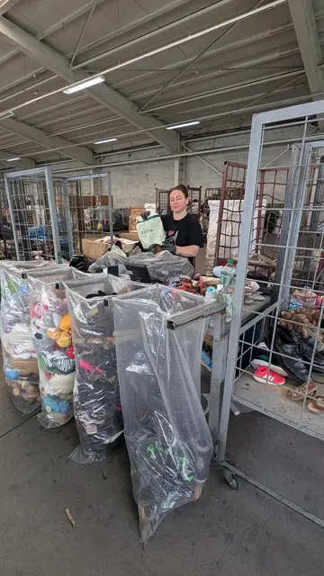 Hier findet die zweite Phase der Sortierung statt: Es wird nach einzelnen Produkten sortiert | Foto: jd