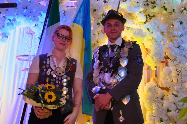 Das neue Jungschützenkönigspaar: Johanna Meyer und Lutz Reinecke | Foto: Schützengilde