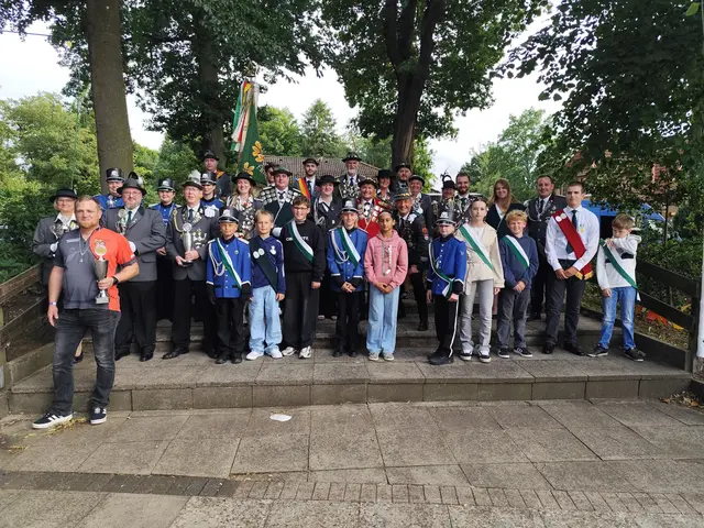 Die neuen Würdenträger in Horneburg | Foto: Schützenverein