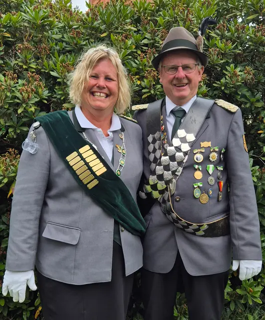 Das neue Oldendorfer Regentenpaar Uwe Roch und Tanja Ney | Foto: Schützengilde Oldendorf
