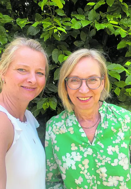 Die Hospizdienst-Koordinatorinnen Anja Wunderlich (li.) und Andrea Kenne | Foto: Ambulanter Hospizdienst Winsen