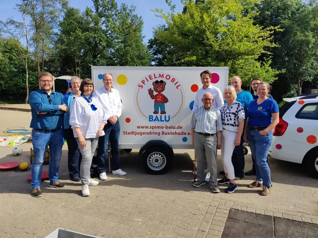 BALU-Unterstützer mit Aktiven des Stadtjugendrings | Foto: Stadtjugendring Buxtehude e.V.