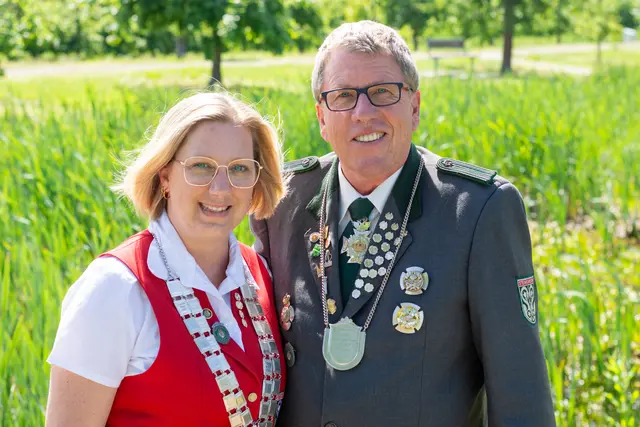 Beste Dame  Katja Brill und Bester Mann Jan Dehmel | Foto: Petra Baumgarten