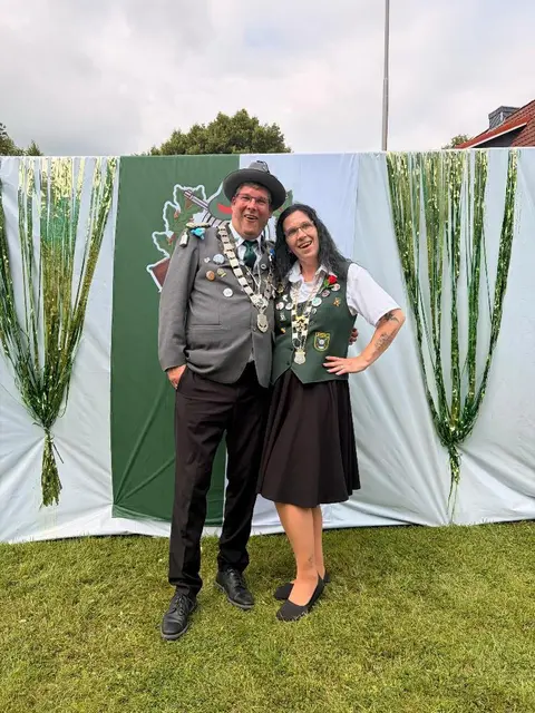 Königspaar Matthias und Sabrina Franz | Foto: Schützenverein