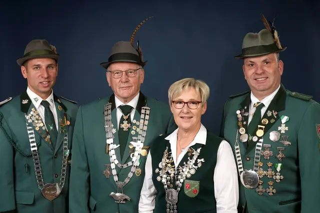 Die Besten (v. li.) Markus Wilke, Heinz Schacht, Gaby Schier und Claus Rieper | Foto:  Imke Lohmann