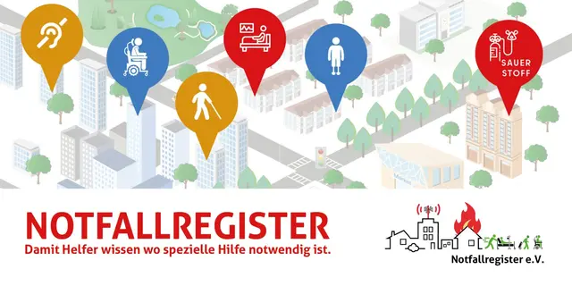 Landkreis Harburg bindet Zivil- und Katastrophenschutz sowie Leitstelle an bundesweites Notfallregister für Menschen mit besonderem Unterstützungsbedarf an | Foto: Notfallregister e.V