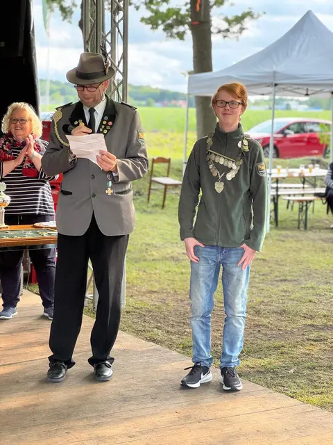 Phil Möller setzte sich als Jugendkönig durch | Foto: Jörg Petersen