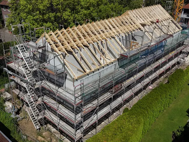 Da Mehrfamilienhaus von oben | Foto: NA•ST Projektholding GmbH