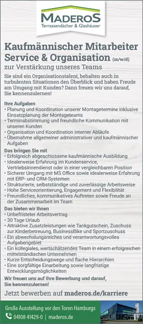 Foto: MADEROS GmbH