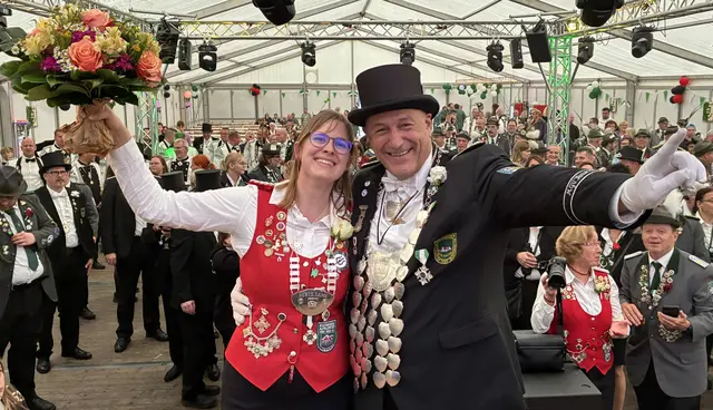 Beste Dame Carolin Stackmann und Bester Mann Stefan Siebert | Foto: Altklosteraner