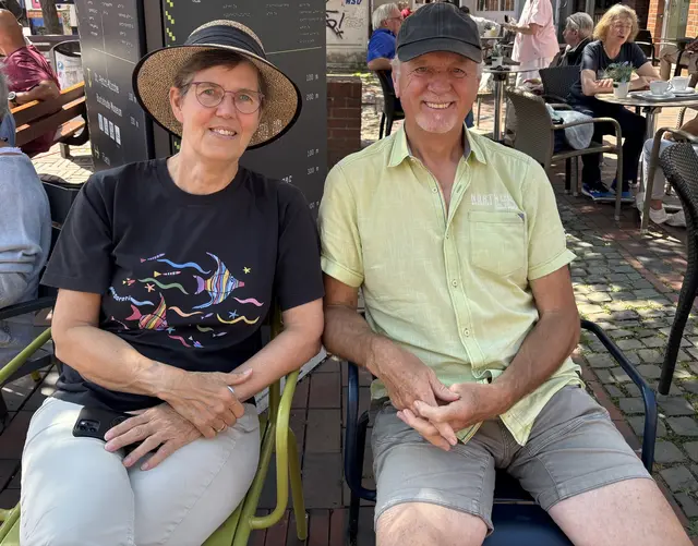 Können sich gut vorstellen, nächstes Jahr mitzufahren: Maria Strunk (65) und Horst Strunk (73) | Foto: sts