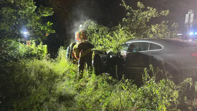 Rauchentwicklung am Fahrzeug | Foto: Thomas Müller, FF Maschen