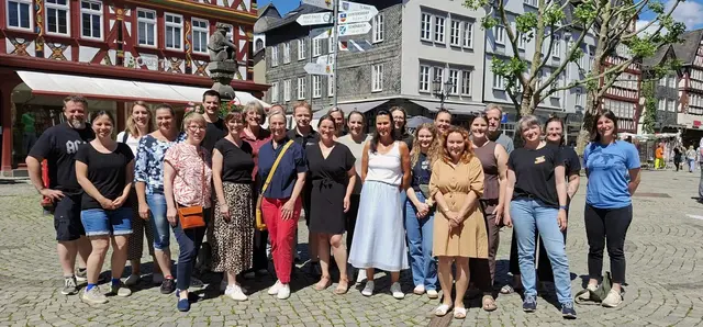 Der Erfahrungsaustausch und die Diskussion, wie Wanderwege auf den Klimawandel reagieren können, standen im Mittelpunkt des Treffen der Vertreterinnen und Vertreter der Top-Trails-Fernwanderwege | Foto: Landkreis Harburg