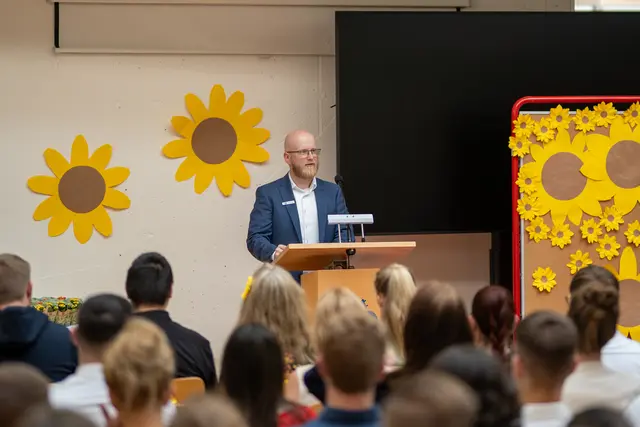 Grußwort Tobias Gehlken | Foto: BBS