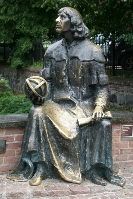 Das Denkmal von Kopernikus in Allenstein | Foto: Inge Pape