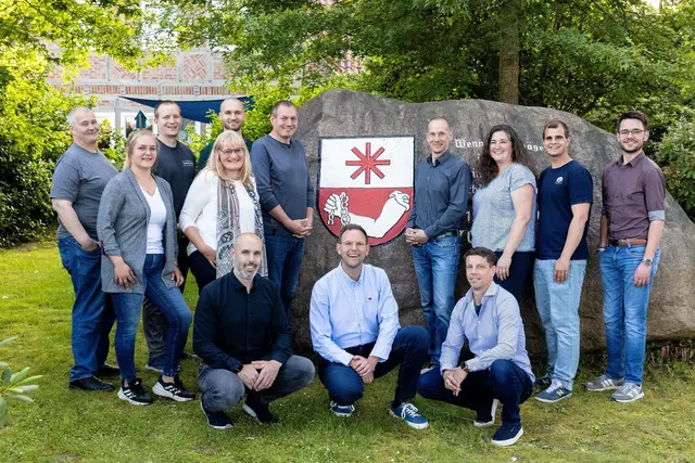 Die Kandidaten der Wählergemeinschaft Asendorf-Dierkshausen | Foto: Wählergemeinschaft Asendorf-Dierkshausen