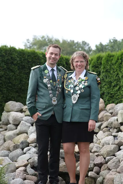 König Timo Horwege und Königin Alke Wolff | Foto: Schützenverein