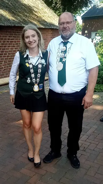 Königin Saskia Zühlsdorff und König Torsten Zühlsdorff  | Foto: Schützenverein