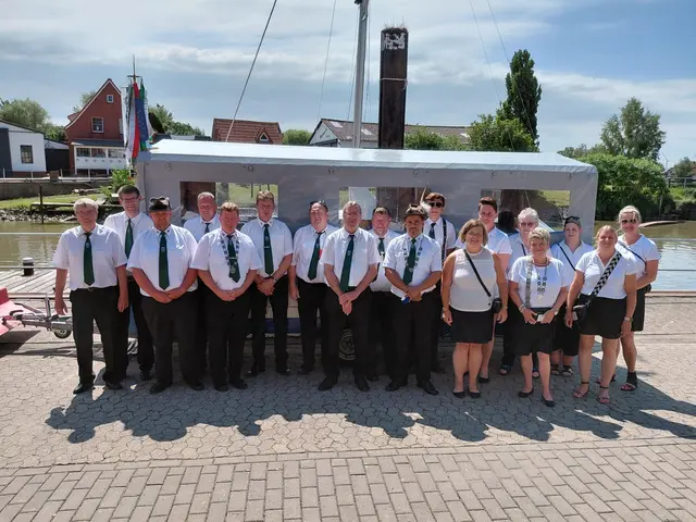 Mit dem Traktor geht es zum Schützenfest Freiburg | Foto: Schützengesellschaft