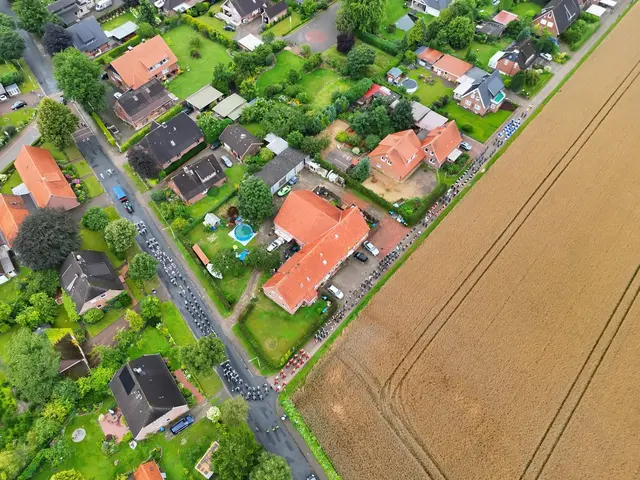 Umzug aus der Vogelperspektive | Foto: Schützenverein