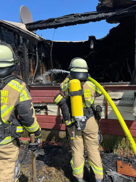 Die Feuerwehr konnte Schlimmeres verhindern | Foto: Feuerwehr Lutz Wreide