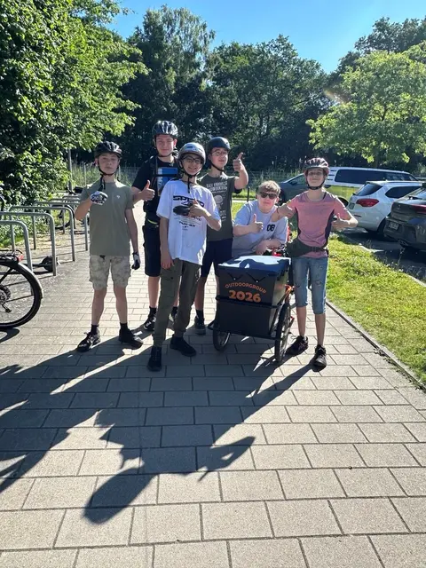 "Ourdoor Group" der Oberschule Horizonta in Jesteburg | Foto: Horizonta in den Seeveauen