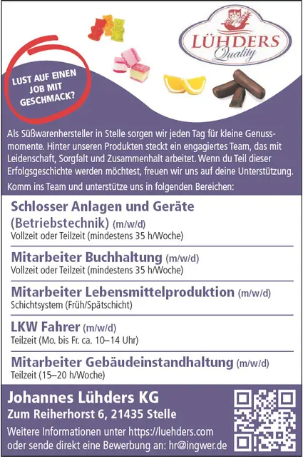 Foto: Johannes Lühders KG
