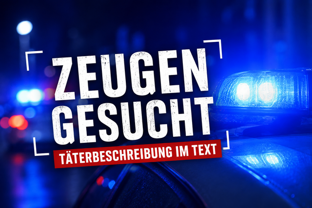 Zeugenaufruf mit Täterbeschreibung (Symbolbild) | Foto: KI