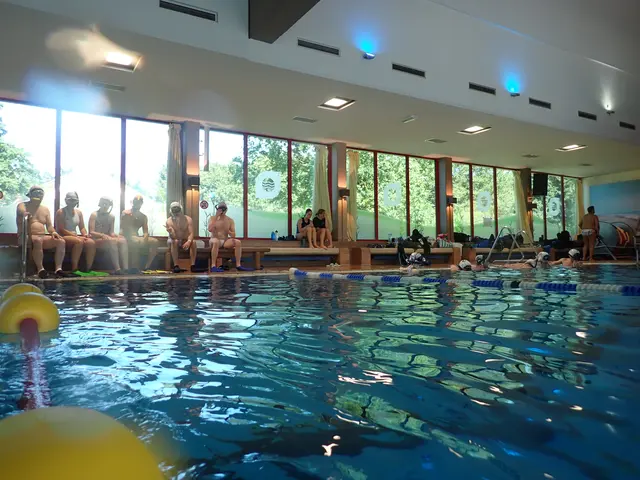 Bereit zum Anschwimmen