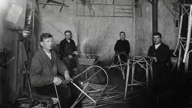 Korbmacherei August Neven (1936) | Foto: Archiv Peter Homann
