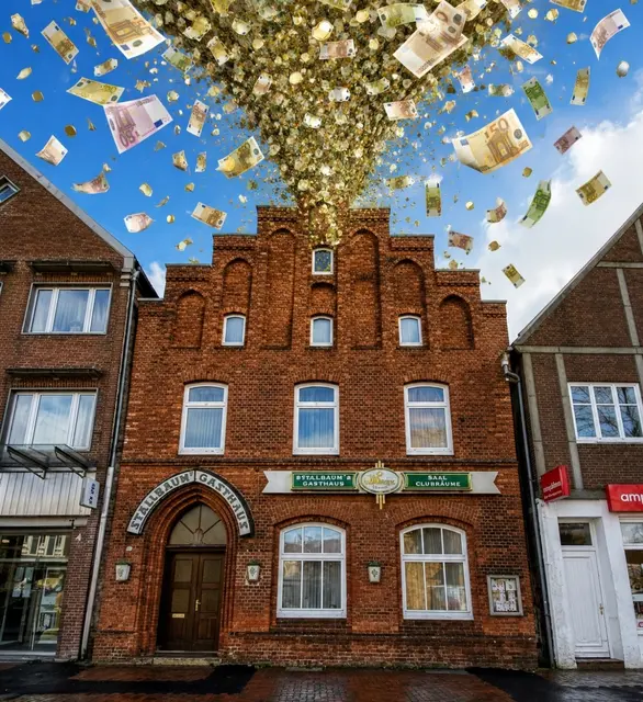 Wieviel Geld fließt noch in dieses Projekt ? | Foto: Rüdiger Störtebecker/KI verändert
