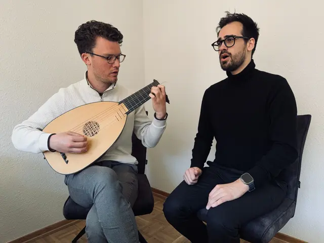 Das Duo Dowland mit Lautenist Tobias Tietze (li.) und Countertenor Matthias Dähling gastiert in Undeloh  | Foto: Duo Dowland