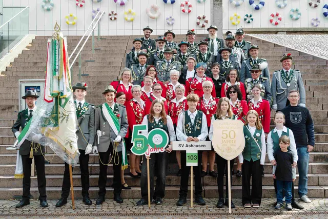 Die Schützen aus Ashausen zu Gast beim größten Schützenfest der Welt in Hannover | Foto: Samuel Lintaro Hopf