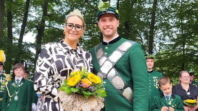 Bianca und Andreas Krause sind das neue Tostedter Königspaar | Foto: sh
