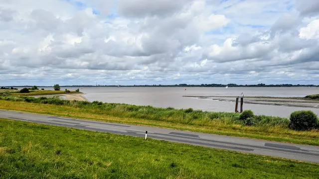 Hier mündet der Ruthenstrom in die Elbe | Foto: jd