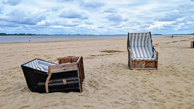 Ist das ein "Liege-Strandkorb"? | Foto: jd