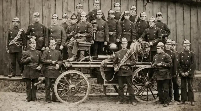 Freiwillige Feuerwehr Stöckte 1877 | Foto: Archiv Peter Homann