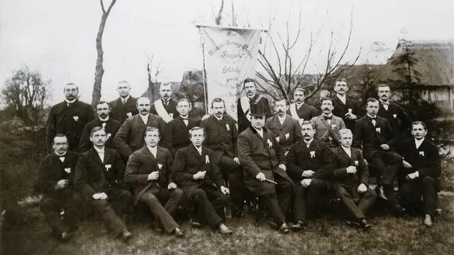 Männerchor Augusta um 1900 | Foto: Archiv Peter Homann
