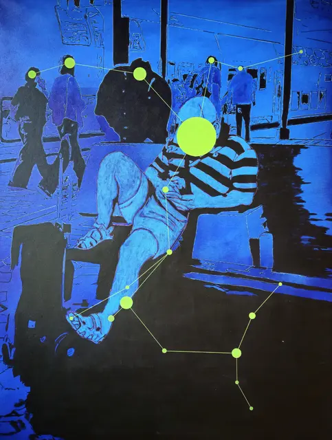 Bild blau: Kyle Egret "Connected Drifter - Urban Score"