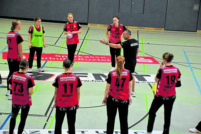 Spielzüge wurden nach Trainerabsprache durchgeführt | Foto: Axel-Holger Haase